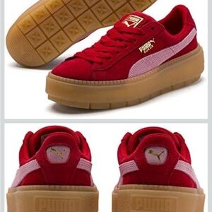 PUMA Trace Barbados Wedge Sneakers – Cherry/Pink/Red ❤️ size 6
